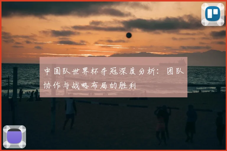 中国队世界杯夺冠深度分析：团队协作与战略布局的胜利